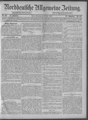 Norddeutsche allgemeine Zeitung vom 21.07.1898