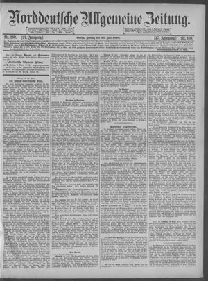 Norddeutsche allgemeine Zeitung vom 22.07.1898