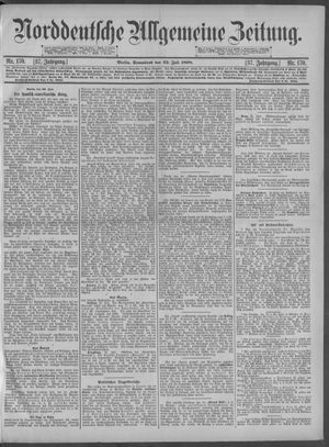 Norddeutsche allgemeine Zeitung vom 23.07.1898