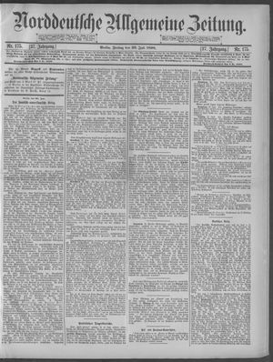 Norddeutsche allgemeine Zeitung vom 29.07.1898