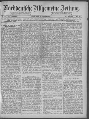 Norddeutsche allgemeine Zeitung vom 05.08.1898