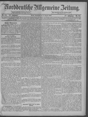 Norddeutsche allgemeine Zeitung vom 06.08.1898
