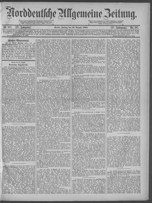 Norddeutsche allgemeine Zeitung vom 12.08.1898