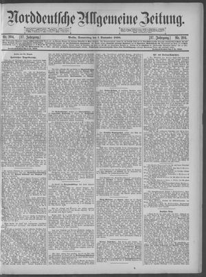 Norddeutsche allgemeine Zeitung on Sep 1, 1898