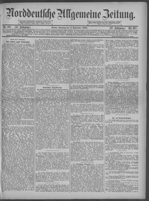 Norddeutsche allgemeine Zeitung vom 04.09.1898
