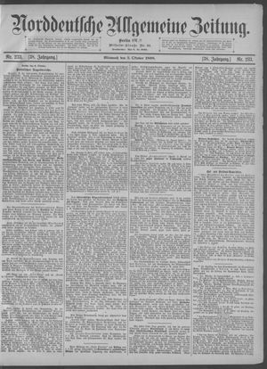 Norddeutsche allgemeine Zeitung vom 05.10.1898