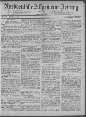 Norddeutsche allgemeine Zeitung vom 07.10.1898