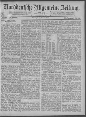 Norddeutsche allgemeine Zeitung vom 01.11.1898