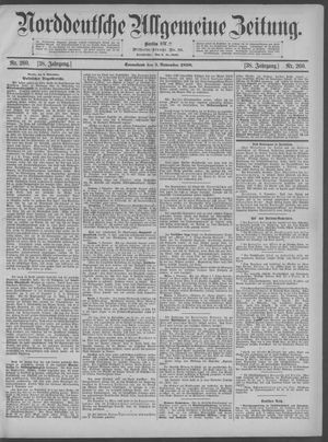 Norddeutsche allgemeine Zeitung vom 05.11.1898