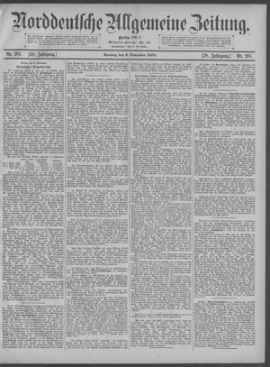 Norddeutsche allgemeine Zeitung vom 06.11.1898