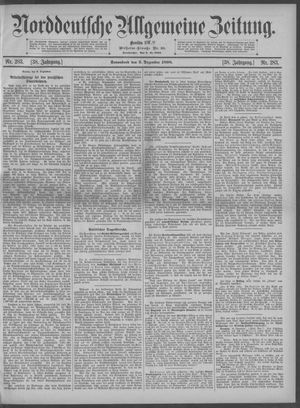 Norddeutsche allgemeine Zeitung vom 03.12.1898