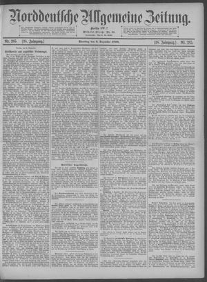 Norddeutsche allgemeine Zeitung vom 06.12.1898