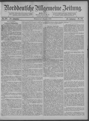 Norddeutsche allgemeine Zeitung on Dec 7, 1898
