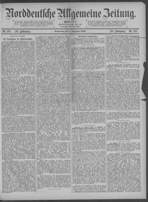 Norddeutsche allgemeine Zeitung vom 08.12.1898