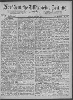 Norddeutsche allgemeine Zeitung vom 13.12.1898