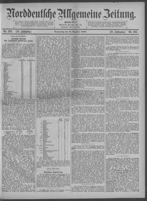 Norddeutsche allgemeine Zeitung vom 15.12.1898