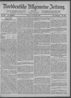 Norddeutsche allgemeine Zeitung vom 16.12.1898