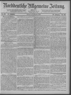 Norddeutsche allgemeine Zeitung on Dec 18, 1898