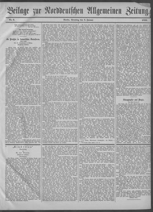 Norddeutsche allgemeine Zeitung vom 03.01.1899