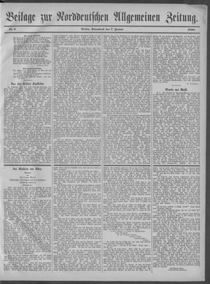 Norddeutsche allgemeine Zeitung vom 07.01.1899