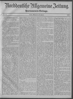 Norddeutsche allgemeine Zeitung vom 18.01.1899