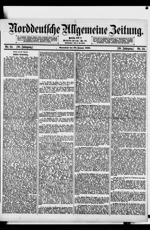 Norddeutsche allgemeine Zeitung on Jan 28, 1899