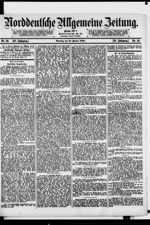 Norddeutsche allgemeine Zeitung vom 31.01.1899
