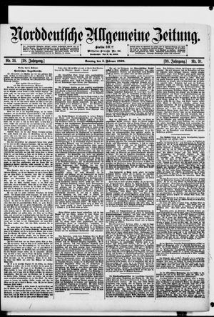 Norddeutsche allgemeine Zeitung on Feb 5, 1899