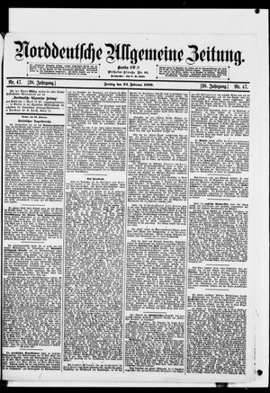 Norddeutsche allgemeine Zeitung on Feb 24, 1899