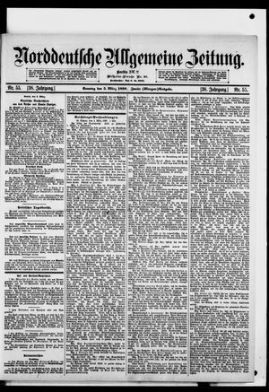 Norddeutsche allgemeine Zeitung vom 05.03.1899