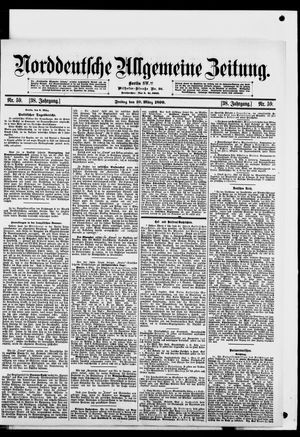 Norddeutsche allgemeine Zeitung on Mar 10, 1899
