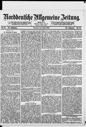 Norddeutsche allgemeine Zeitung vom 08.04.1899