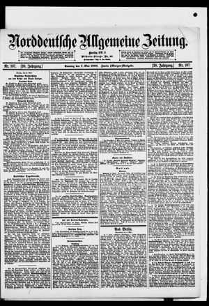 Norddeutsche allgemeine Zeitung vom 07.05.1899