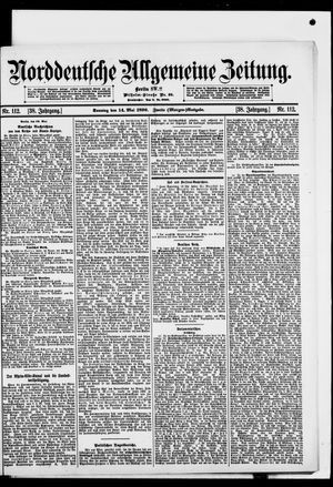 Norddeutsche allgemeine Zeitung on May 14, 1899