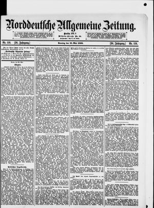 Norddeutsche allgemeine Zeitung on May 21, 1899
