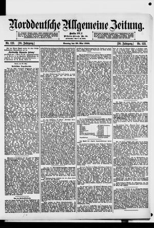 Norddeutsche allgemeine Zeitung vom 28.05.1899