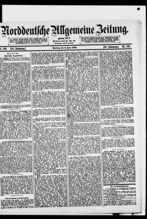 Norddeutsche allgemeine Zeitung vom 06.06.1899