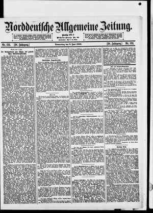 Norddeutsche allgemeine Zeitung vom 08.06.1899