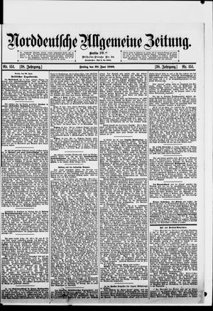 Norddeutsche allgemeine Zeitung vom 30.06.1899