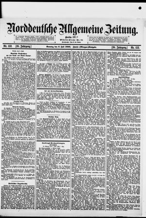 Norddeutsche allgemeine Zeitung vom 02.07.1899