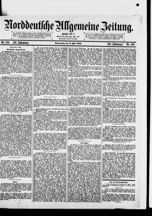 Norddeutsche allgemeine Zeitung vom 06.07.1899
