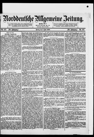 Norddeutsche allgemeine Zeitung on Jul 7, 1899