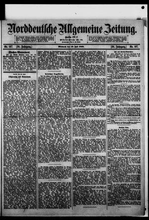 Norddeutsche allgemeine Zeitung vom 19.07.1899