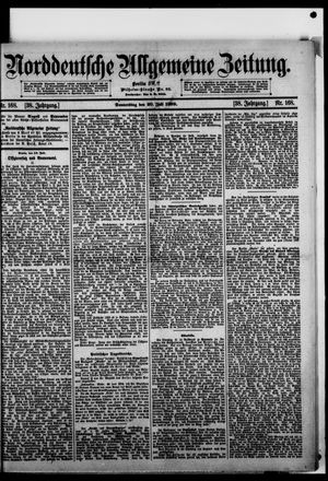 Norddeutsche allgemeine Zeitung vom 20.07.1899