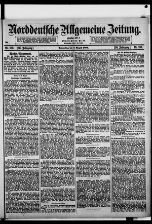 Norddeutsche allgemeine Zeitung vom 03.08.1899
