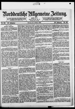 Norddeutsche allgemeine Zeitung vom 03.10.1899