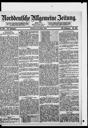 Norddeutsche allgemeine Zeitung vom 31.10.1899