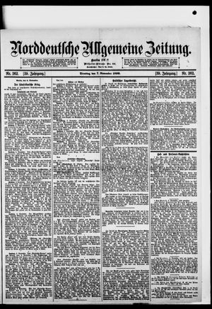 Norddeutsche allgemeine Zeitung vom 07.11.1899