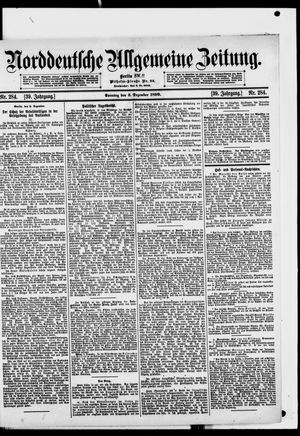 Norddeutsche allgemeine Zeitung vom 03.12.1899