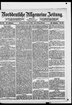 Norddeutsche allgemeine Zeitung vom 03.12.1899